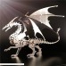 Dragon 3D Puzzle Detachable Stainless Steel DIY Joint Mobility Miniature Model Kits Puzzle Toys B07DX5GPBT